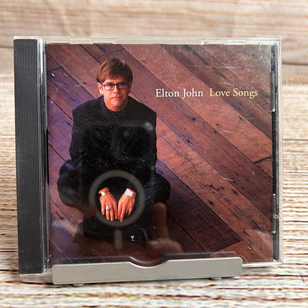 Elton John Love Songs CD 1996 MCA Records MCAD‎ Classic Pop Ballads Compilation